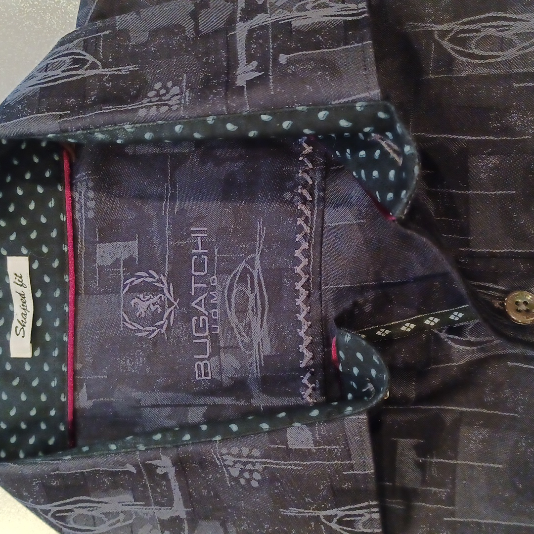 Black Bugatchi Button Down
